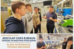 B.BRAUN  klasa patronacka - wizyta studyjna B.BRAUN 2