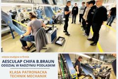 B.BRAUN  klasa patronacka - wizyta studyjna B.BRAUN 8